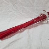 Vase soliflore blown glass from 1970