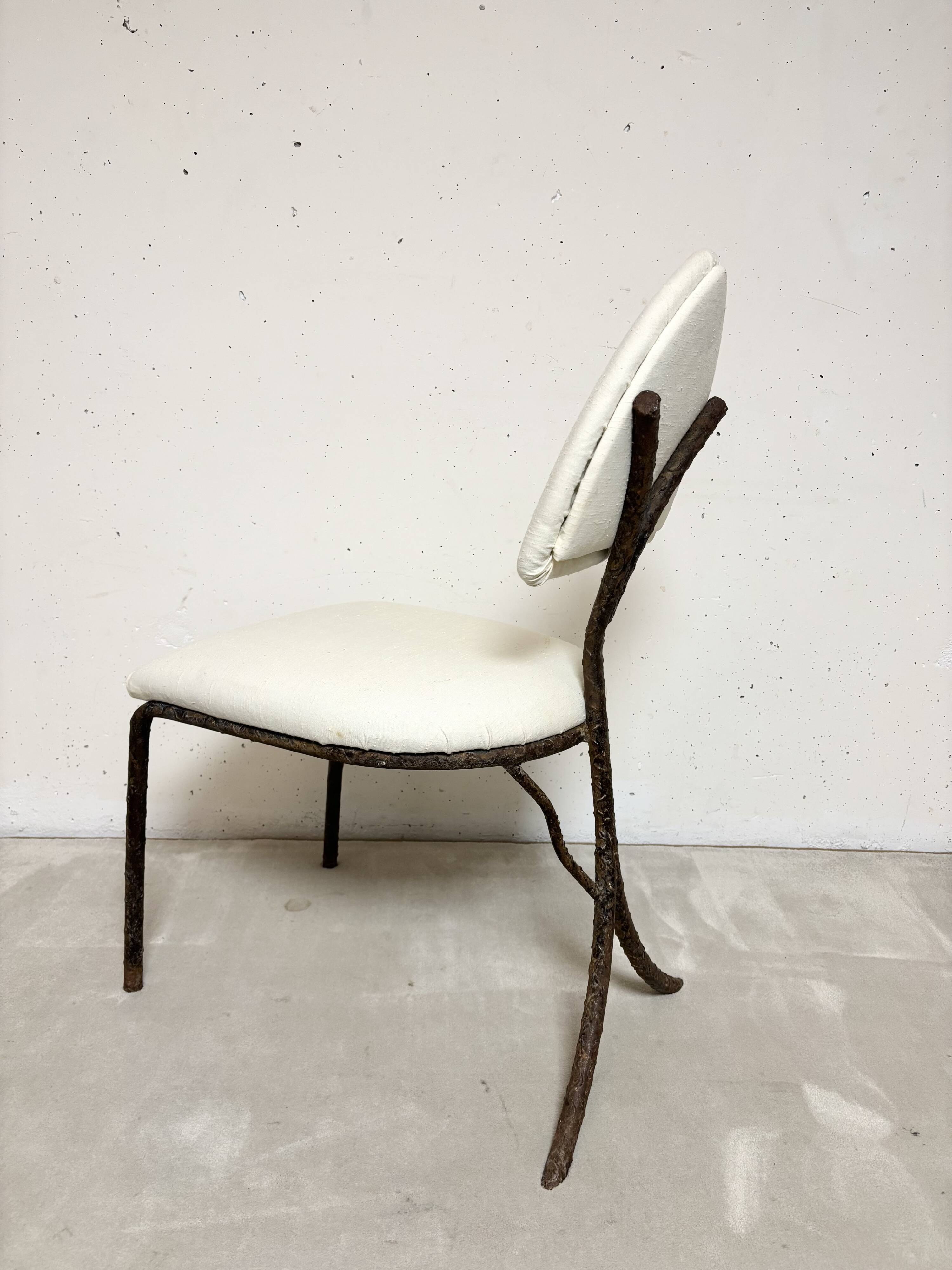 Artist's chair, wrought iron 1980