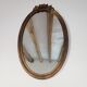 Romantic golden mirror Louis XVI style