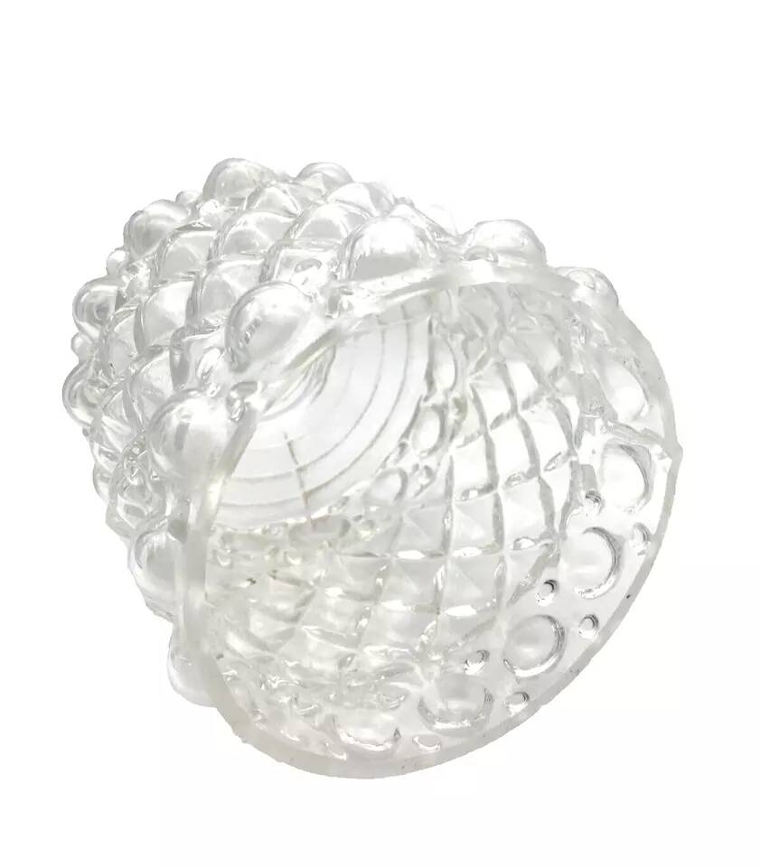 1970s Modernist "Bubble Glass" Lampshade