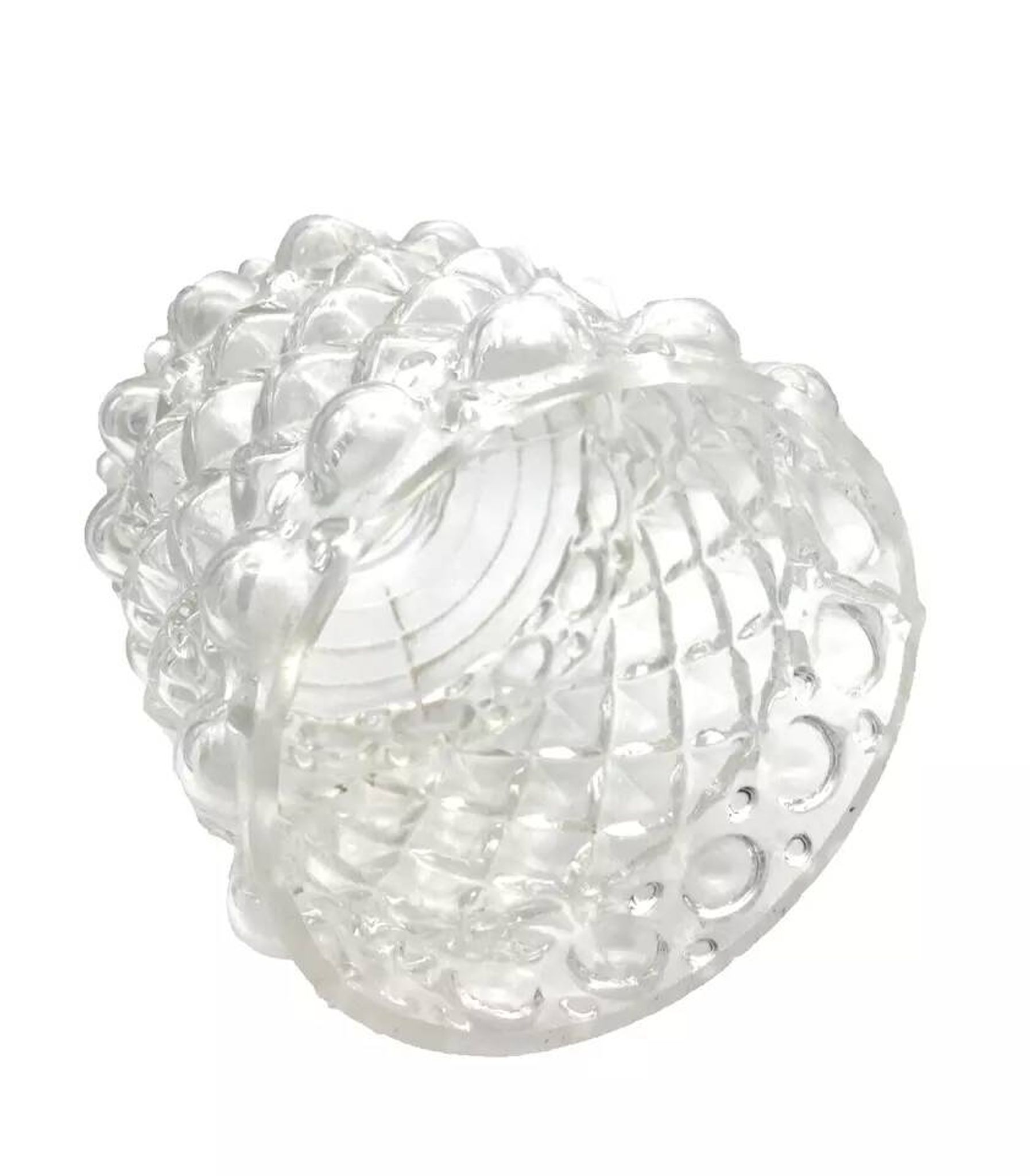 1970s Modernist "Bubble Glass" Lampshade