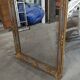 Napoleon III period mirror in wood and gilded and painted stucco, 106x83 cm