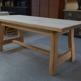 1960's elm dining room table