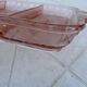 Carved glass ravier dish servant rosaline portieux