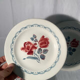 Art Deco service, Digoin Sarreguemines model, canes