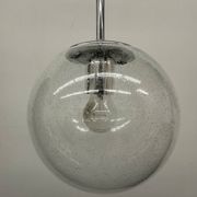 Lampe à suspension Glashütte Limburg, années 1970