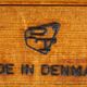 Scandinavian design round table in teak 1960