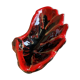 Empty pocket shell oyster ceramic Vallauris unsigned