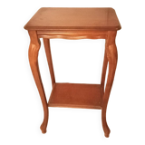 Classic louise table or saddle console in cherry wood