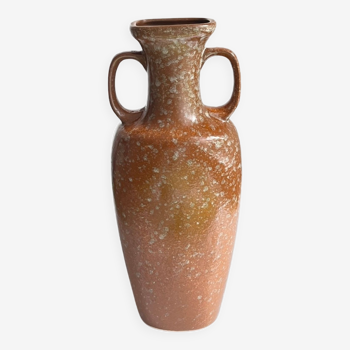 Ceramic vase Bolesławiec Poland 1970s