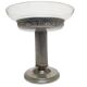 Art Nouveau bowl on stand, former Czechoslovakia, 1900s