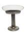 Art Nouveau bowl on stand, former Czechoslovakia, 1900s