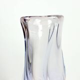 Grand vase en verre de Murano par Hospodka, Tchécoslovaquie 1960