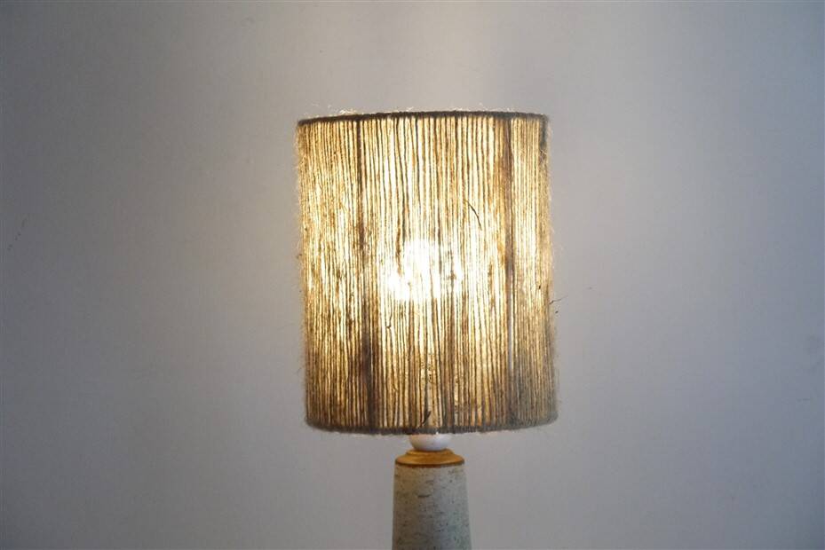 Danish ceramic lamp from Soholm 1970