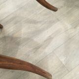 4 old wooden bistro chairs