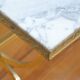 White marble coffee table vintage 60s