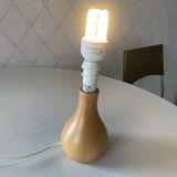 Wooden lamp from the 80s