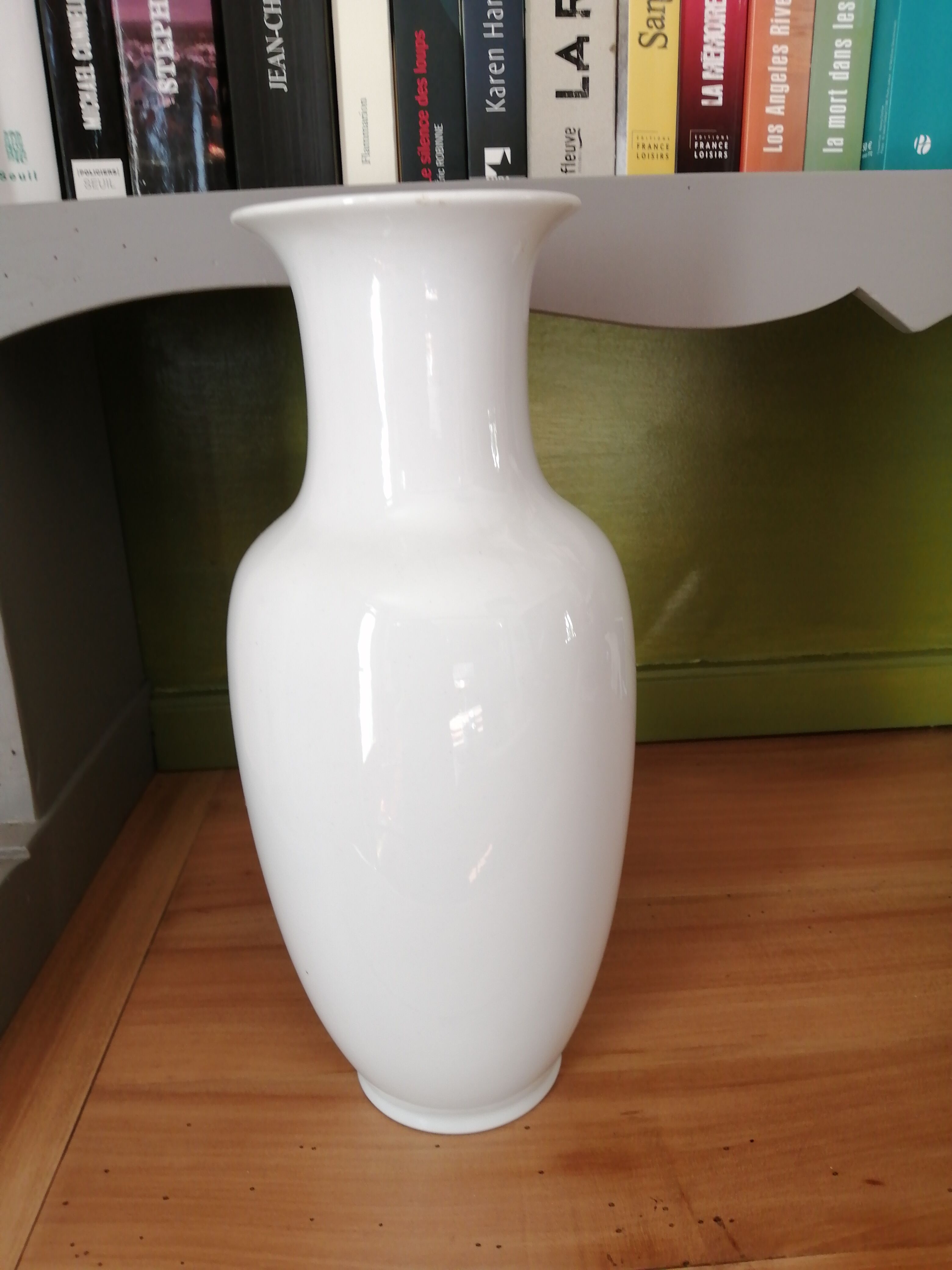 White vase