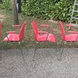 Set of 6 Maui chairs by Kartell
