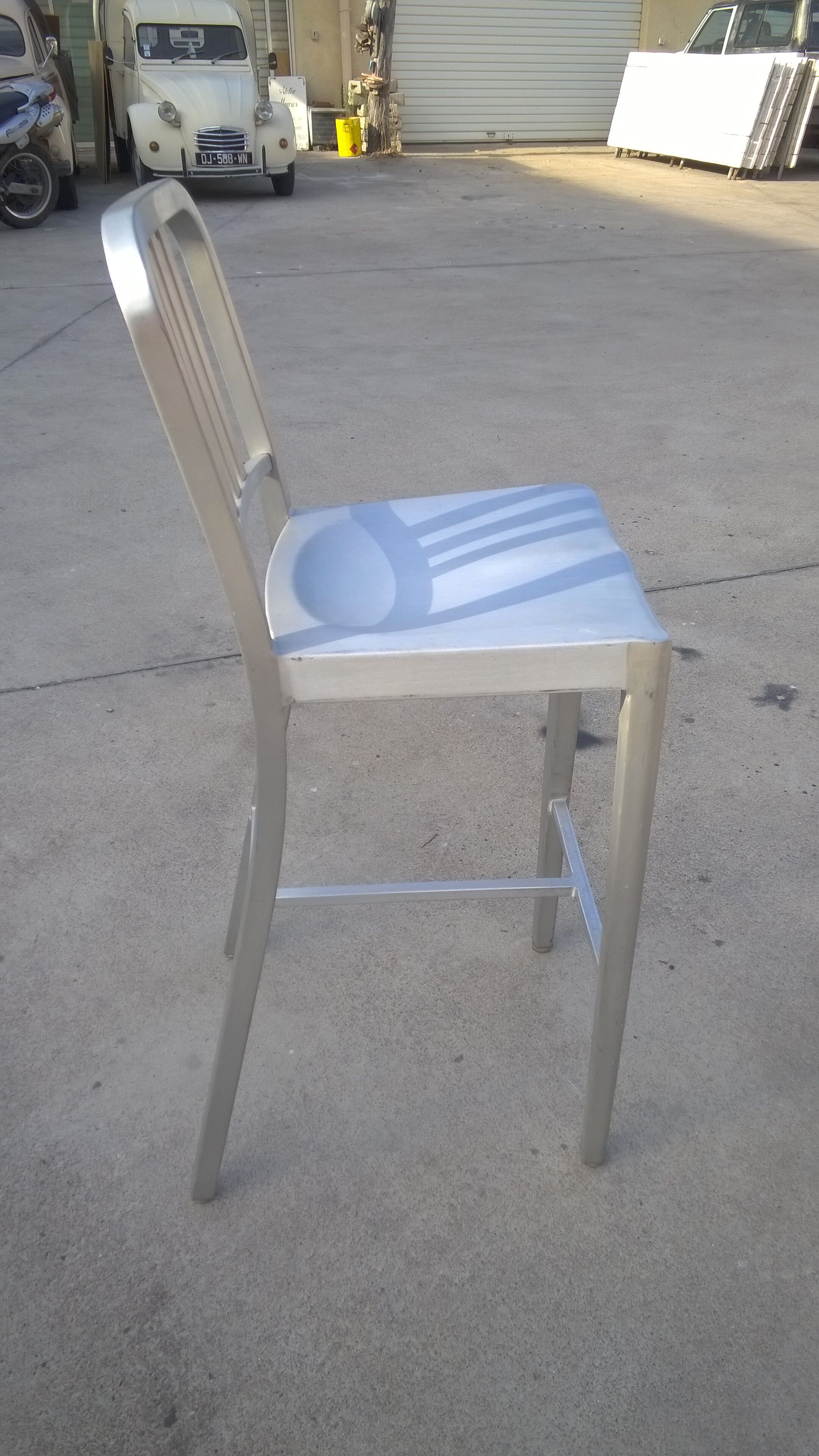 Bar stool "Navy" by Emeco