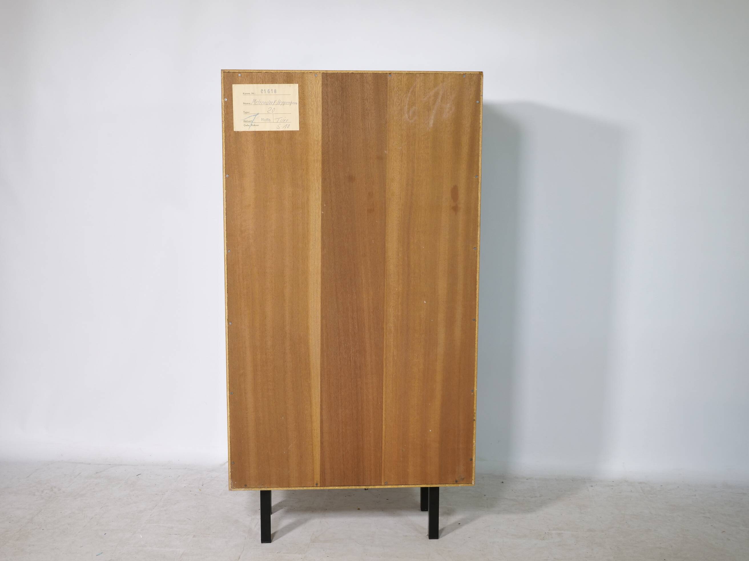 Mid-Century Design Walnut Bookshelf from Germany, 1960s