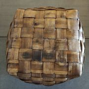 Woven wooden basket - 1930s/1940s