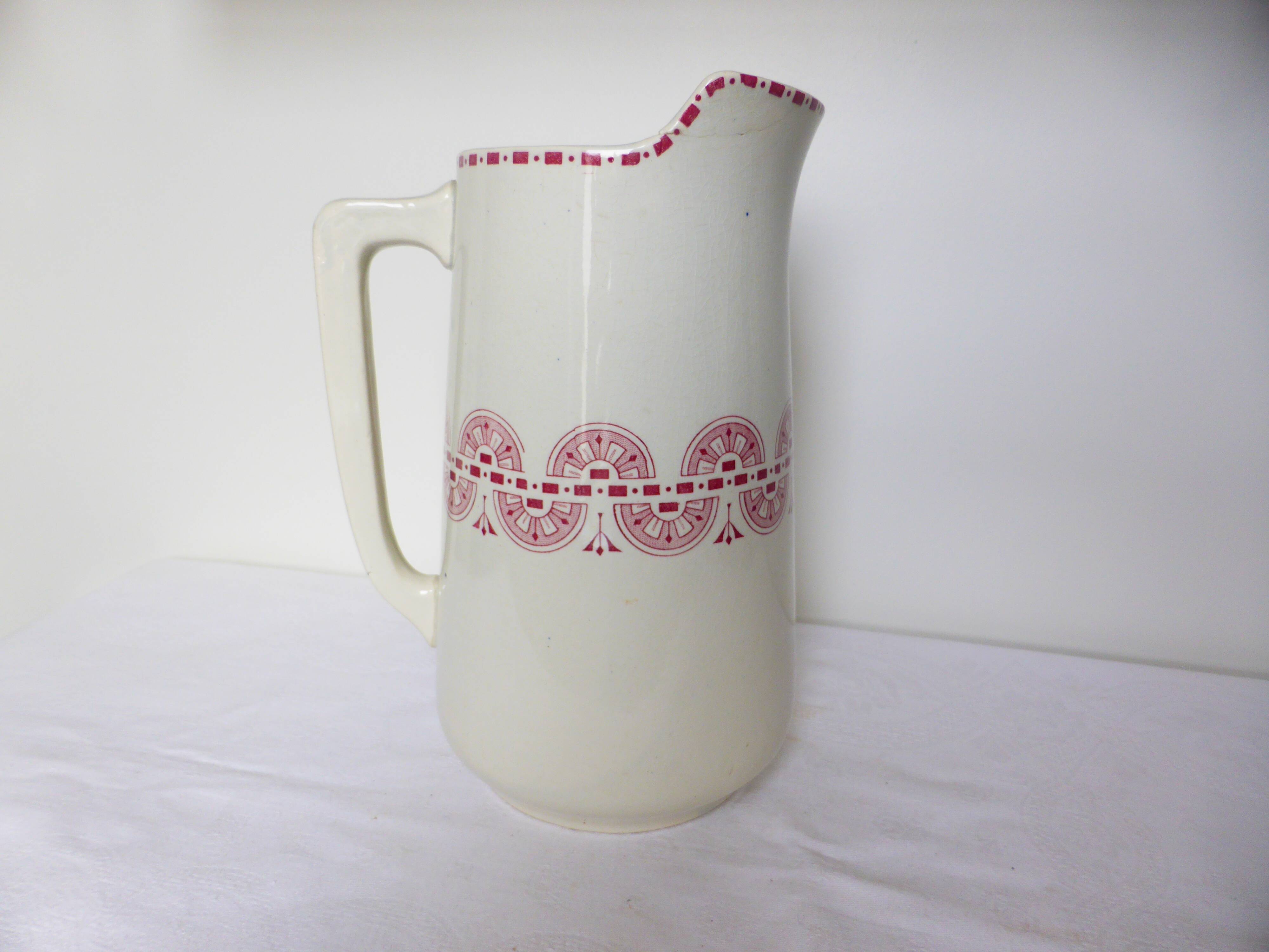 Gien iron clay jug jug Tangier model 210796