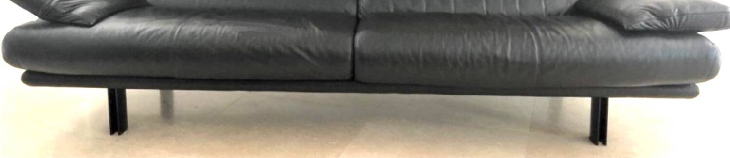 B&B leather sofa Alanda model