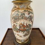 Japanese Satsuma lamp