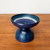 Bougeoir en poterie vintage d'Allemagne de l'Ouest de KMK Keramik Manufaktur Kupfermühle, années 1970