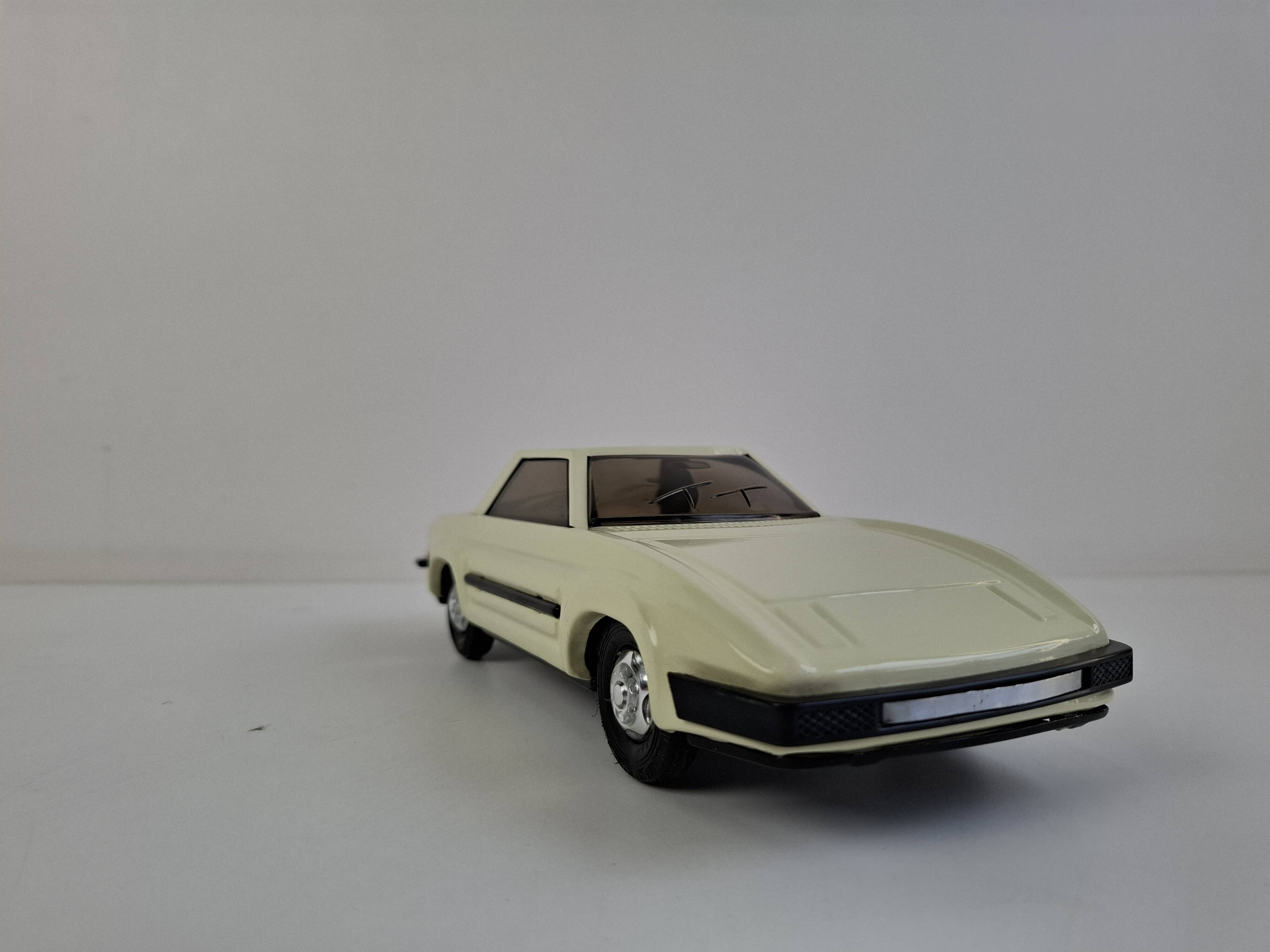 1970s Czechoslovak ITES IGRA Norma Tin Friction Toy Car Mid Century Modern