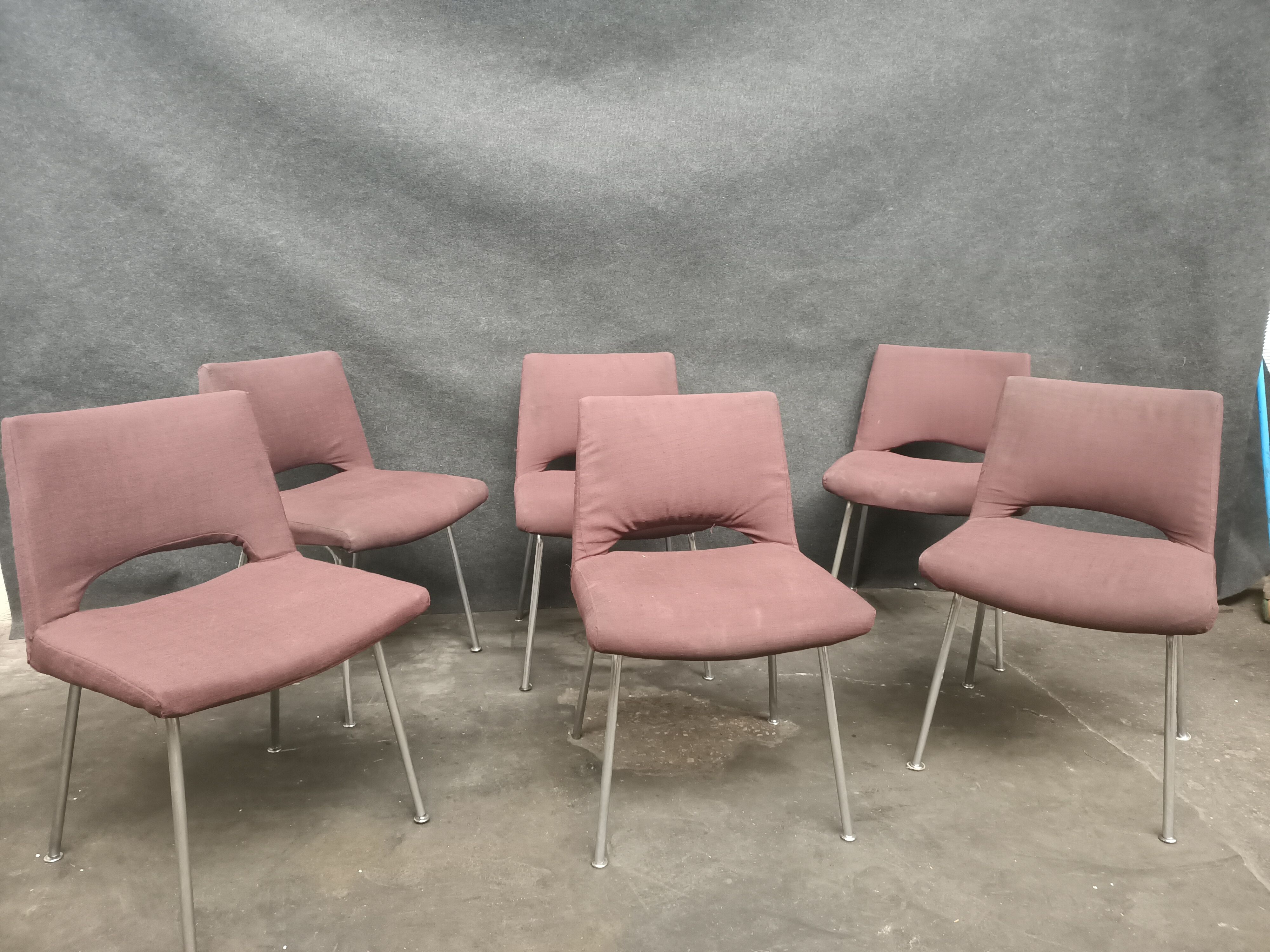 6 Georges Frydman chairs