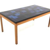 Enamel coffee table, Algot Törneman, Sweden, 1960