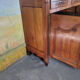 19th-century high buffet in cherry wood