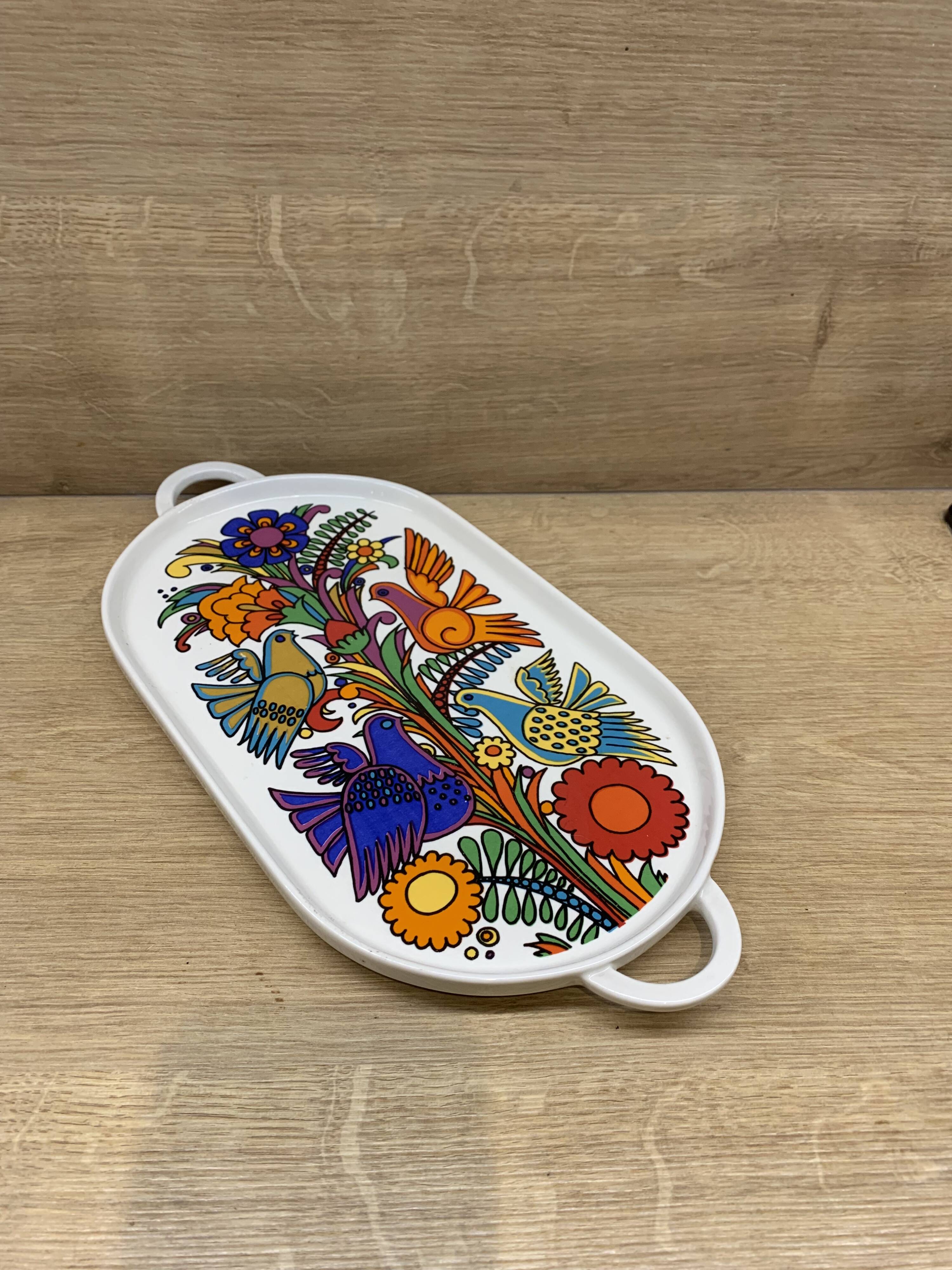 Villeroy & boch acapulco serving dish 34cm, 1970s