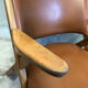 Fauteuil dal vera vintage circa 1950