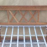Foldable oak bed,1950