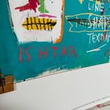Jean Michel Basquiat (1960-1988), Ishatar 1983, publié par King McGaw, sous licence Arestar New York