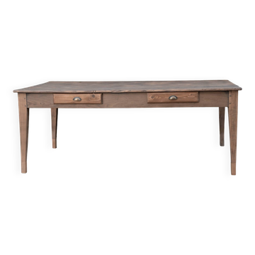 Renovated rustic farmhouse table
