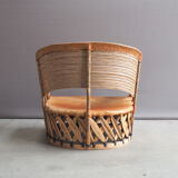 Mexican Chair with table 80 s