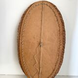 Rattan mirror 3 braids