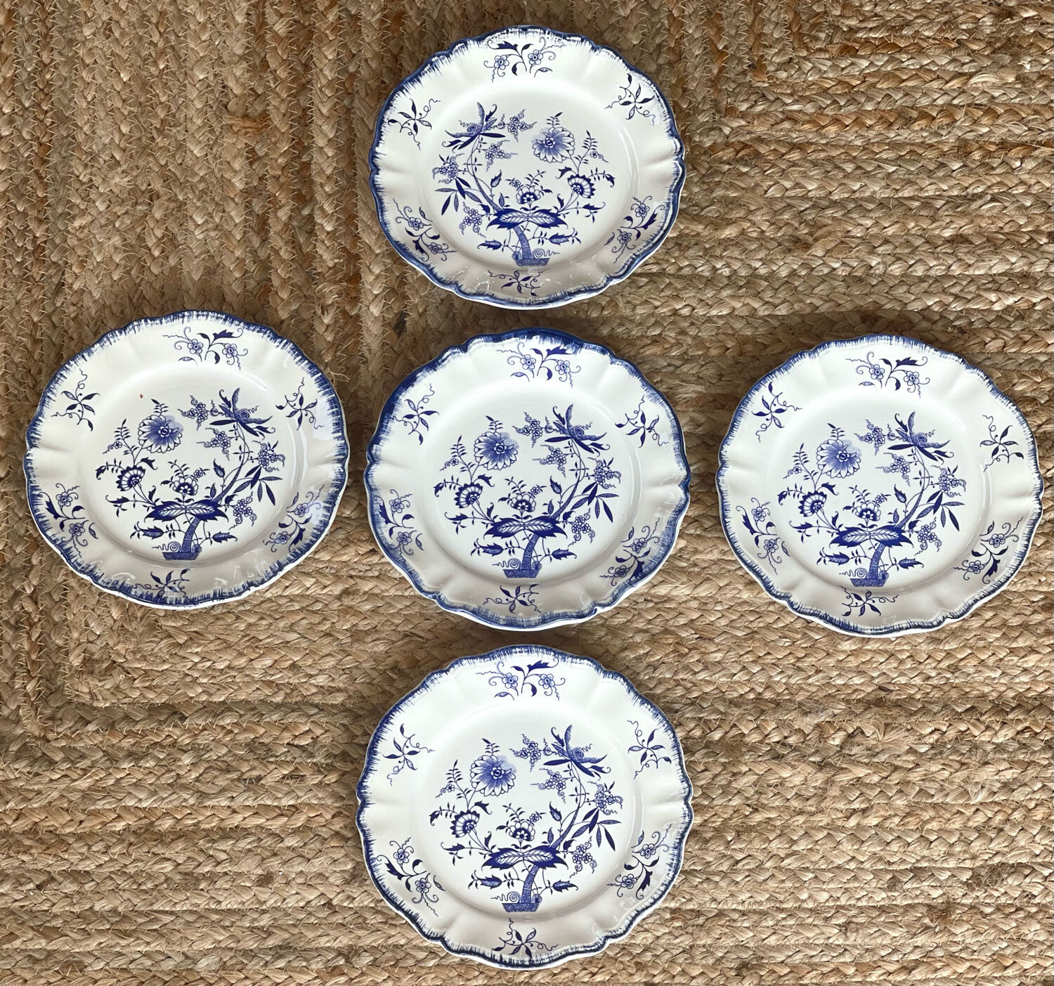 5 Lancaster dessert plates