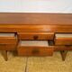 Mid Century Retro Teak Sideboard by Beautility Circa 1960 Danish Design Sca