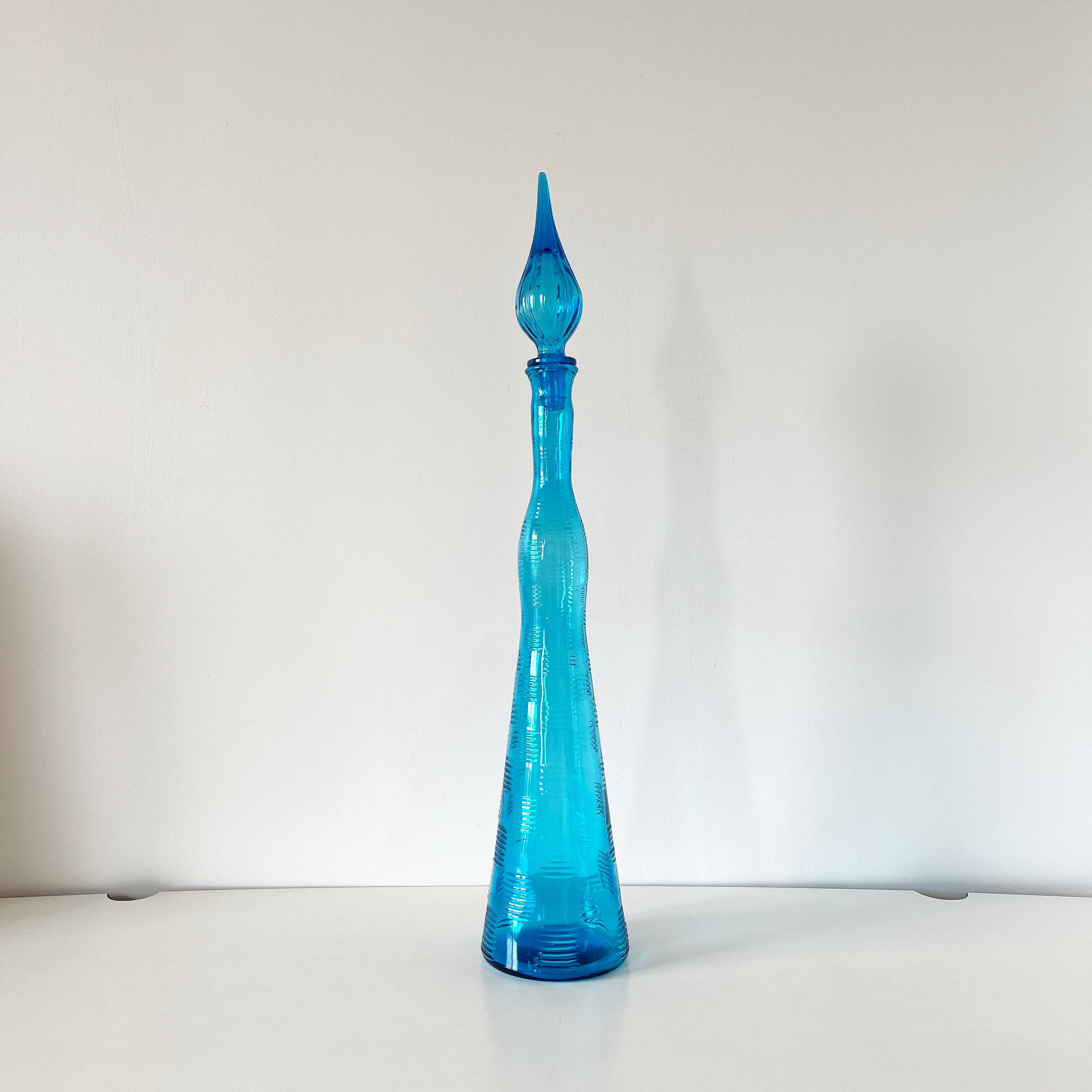 Large italian bottle 1960 empoli