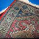 Tapis Vintage Hamadan en Laine, Années 1970, Élégance Authentique