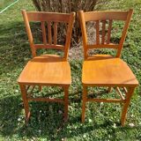 pair of bistro chairs, Luterma style