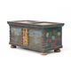 Large Rustic Farmhouse Romantic Folk Art Bridal Chest