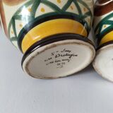 Trio of Saint Jean de Bretagne vases