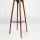 Art Deco Piedestal or Console Table in Oak, France 1940s
