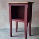 Renovated antique bedside table